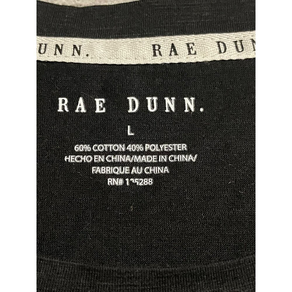 Rae Dunn Drink Up Witches T-Shirt With Ankle Socks Womens L Black & White - Picture 5 of 10